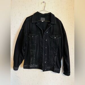 American Eagle Outfitters Dark Denim Jacket